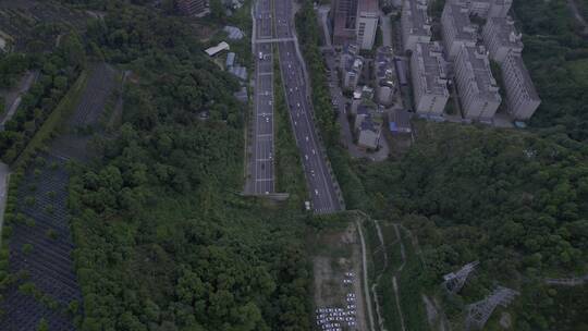 【5.4k DLOG原素材】福州妙峰山隧道视频素材模板下载