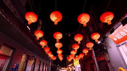 北京前门大街红灯笼