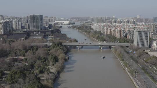 杭州拱宸桥视频素材模板下载