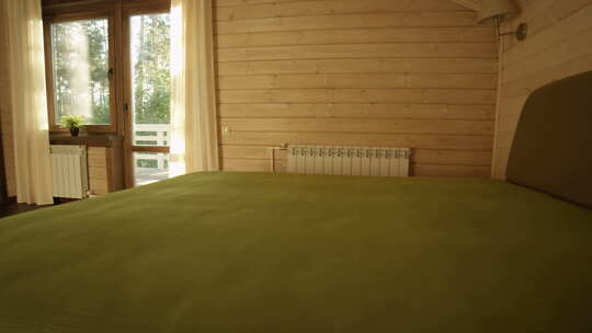 木质的漂亮卧室