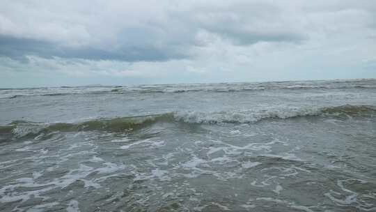 大海海浪海洋浪花波浪海面海水海岸线