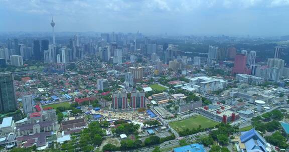 4K吉隆坡城市大景