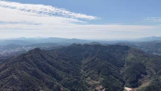 巍峨大山山川丘陵航拍