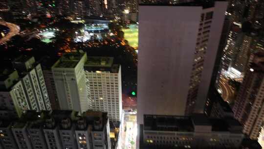 香港夜景航拍