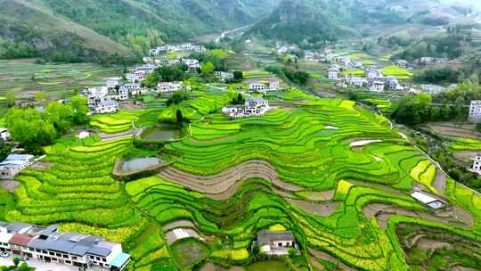 陕西汉阴凤堰古梯田