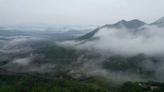 北京 怀柔 慈悲峪村 北京云海  北京农村