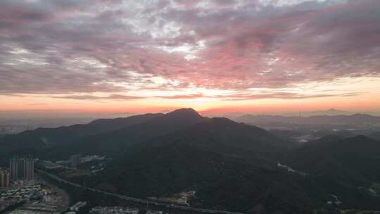 深圳阳台山日出延时