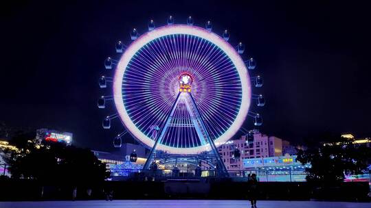 深圳大浪摩天轮夜景