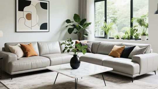 现代简约风格沙发房间