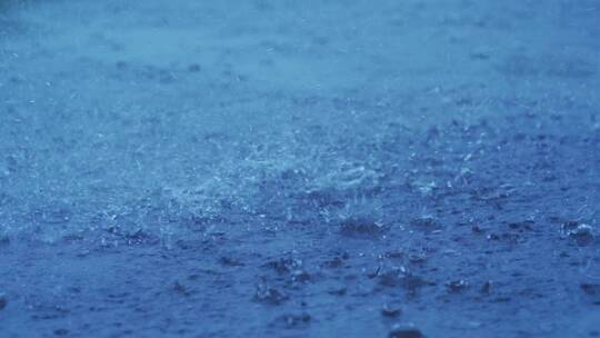 雨天雨滴4倍慢动作   1080p 30帧  hlg