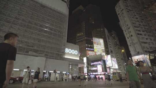 香港空景1视频素材模板下载