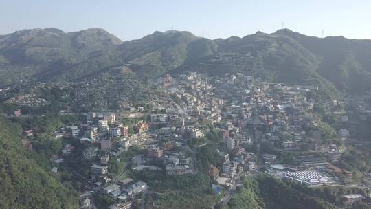 台湾九份，建在山上的村庄