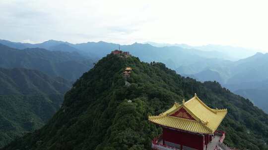 终南山南五台航拍