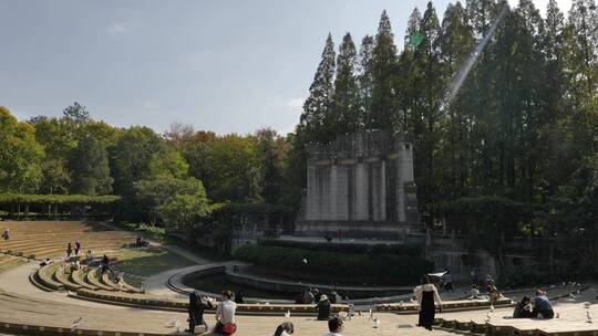 南京钟山音乐台景区人文景观