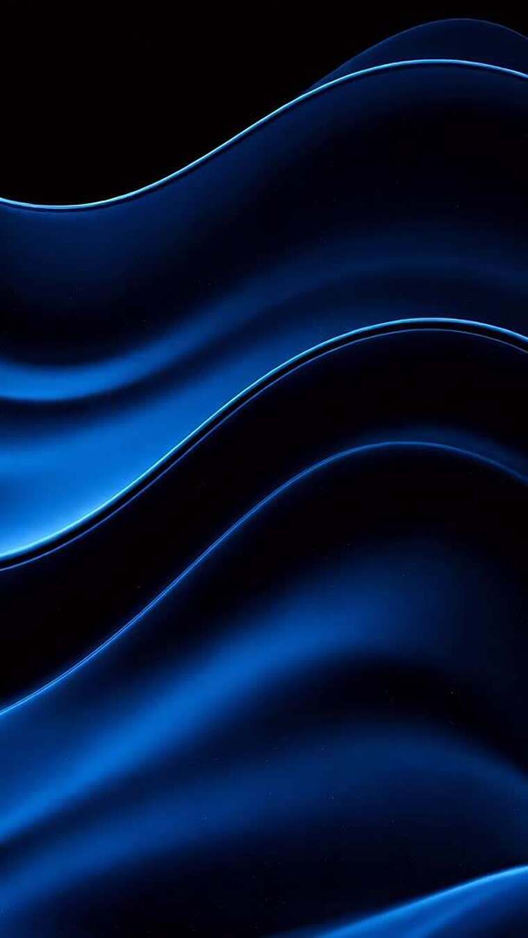 蓝色动感波浪背景素材