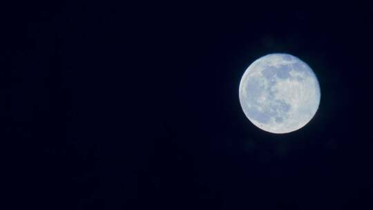 月升月落延时摄影