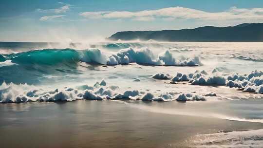 大海海浪