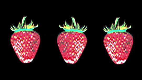 欢快的草莓