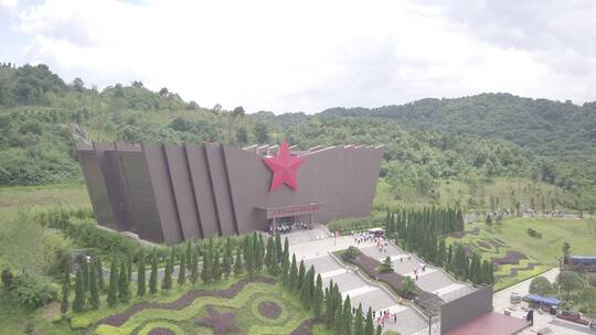 桂林全州红军长征纪念馆1视频素材模板下载