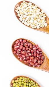 红豆绿豆豆类薏米杂粮组合营养粥食材4k