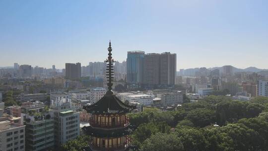 龙峰塔 龙华龙峰塔 龙华公园 龙华地标