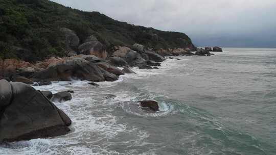 海南万宁神州半岛航拍美景