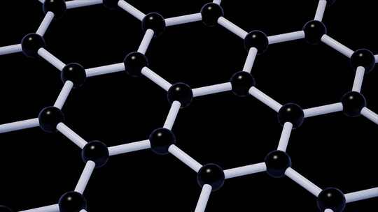 碳石墨烯分子结构环包