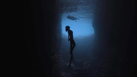 海底潜水上游