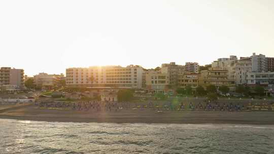 罗兹，海岸，海，甲板椅