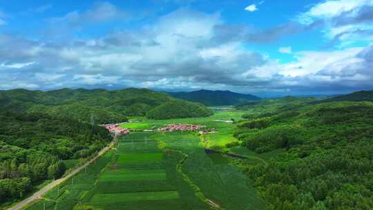 辽宁抚顺新宾青山绿水乡村振兴