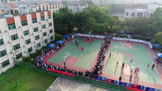 东莞中学生篮球比赛