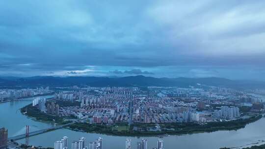 吉林全景 环江城市