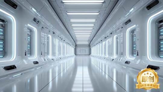 光影穿梭时空隧道科技未来无限可能