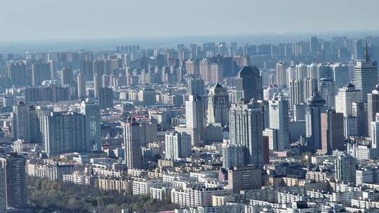 哈尔滨城市工业化航拍