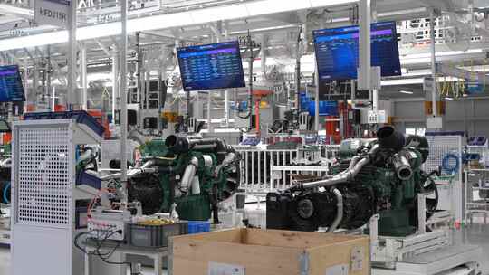 汽车卡车自动化生产线智能生产