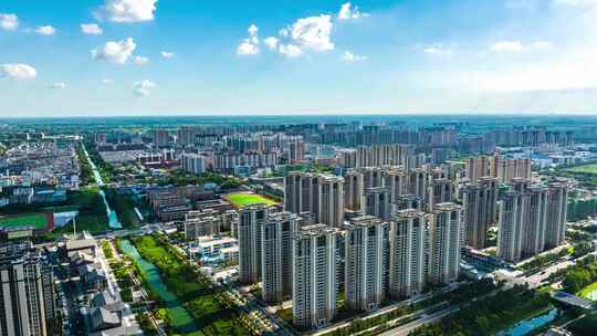 利辛航拍大景空镜素材