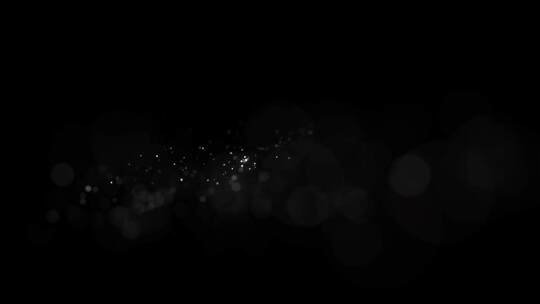 黑色背景粒子特效