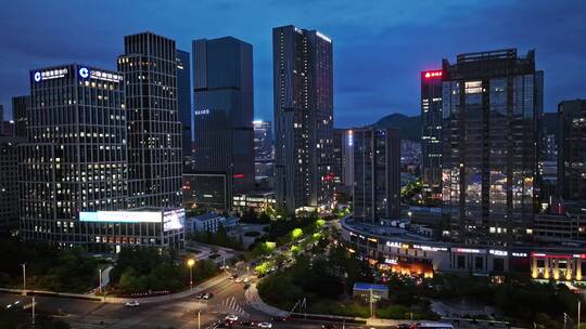 青岛崂山区夜景