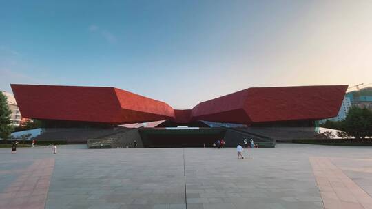 武汉辛亥革命博物馆外景4K实拍