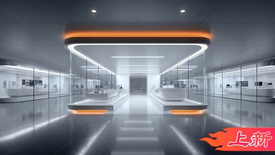 未来极简室内空间设计