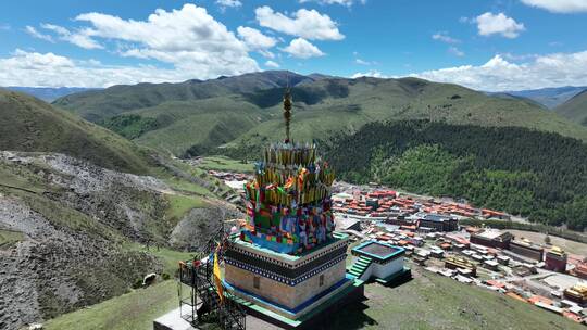 经幡塔藏文化