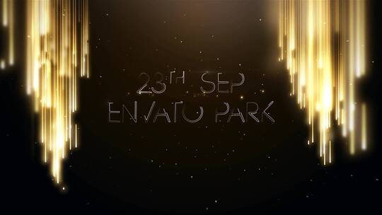 华丽传奇空间颁奖典礼播报AE模板