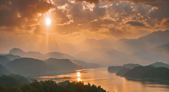 江河湖海瀑布风光合集