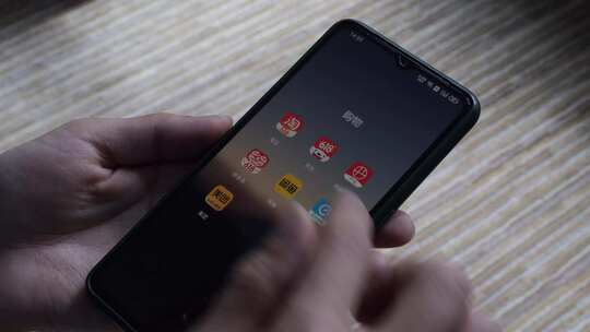4k抢购618手机淘宝京东购物app视频素材模板下载