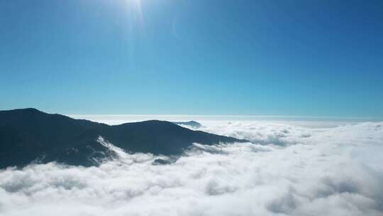 日出云海延时山峰阳光太阳风景大气震撼开场