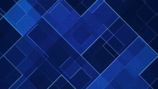 蓝色半色调抽象几何运动背景
