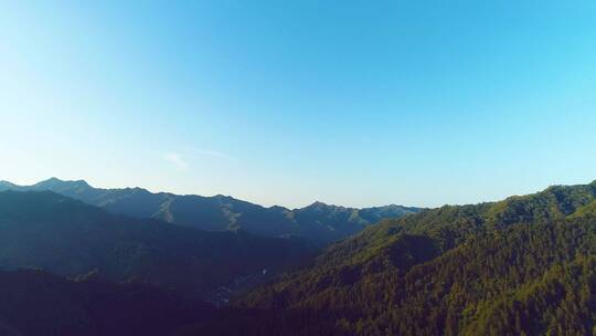 秦岭  山 航拍  大自然 生态