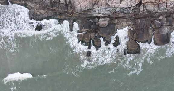 海陵湾北洛湾露营打卡点航拍