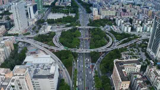 宝安中轴线城市航拍视频