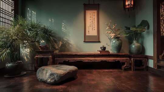 古色古香的东方禅意室内设计尽显宁静致远